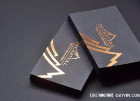 設計印刷高檔pvc公司商務雙面名片